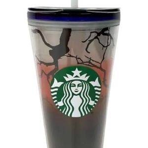 Starbucks 2022 Fall Halloween Raven’s Perch Glow In The Dark 16oz Tumbler